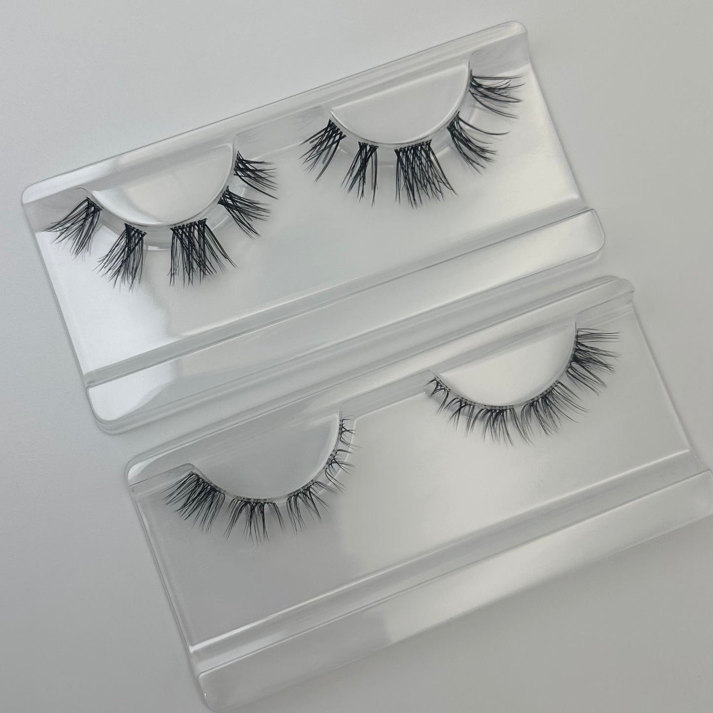 Pre-mapped Lashes - 2 Styles per Set.