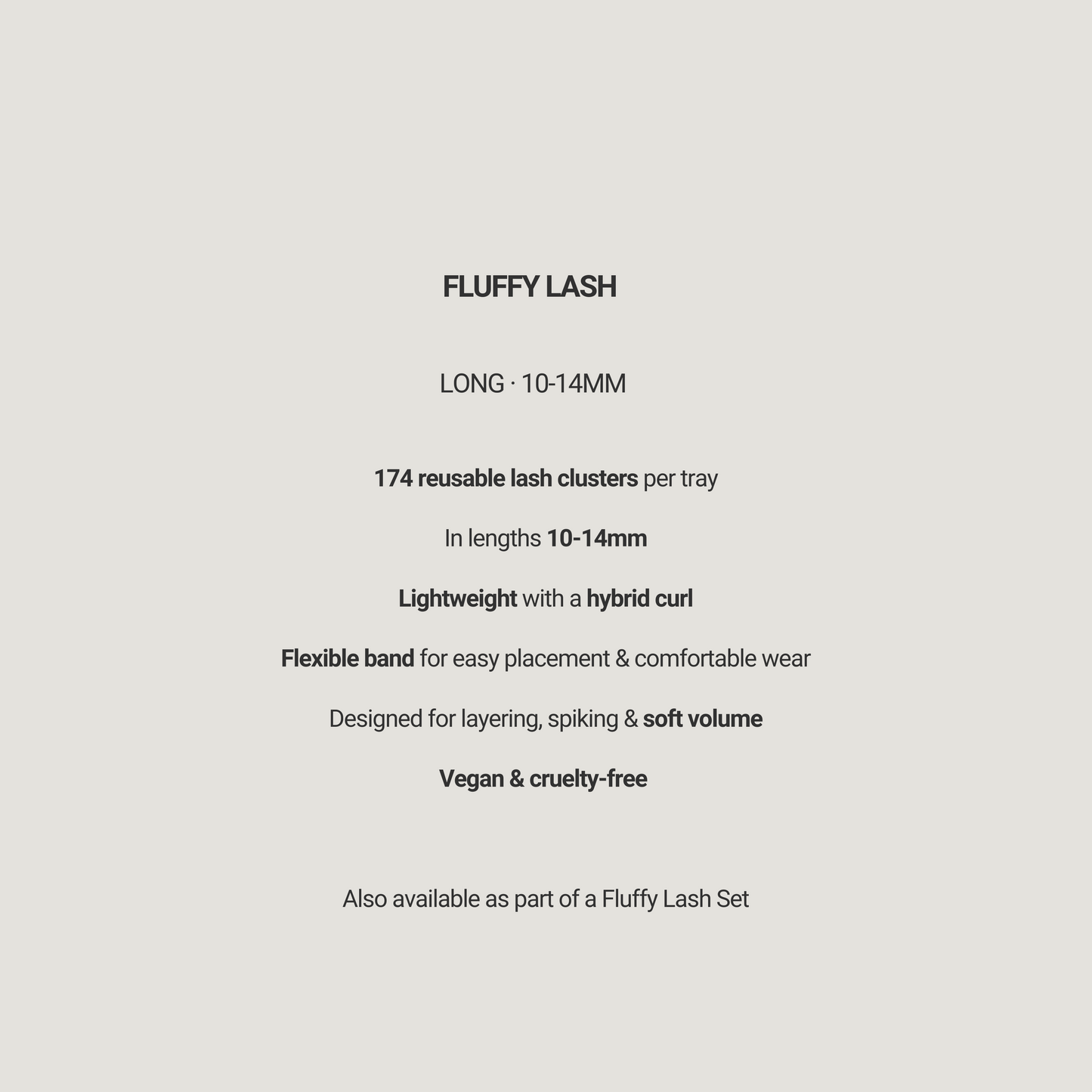Fluffy Lash – Original (10–14mm).