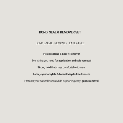 Bond & Remover Set.